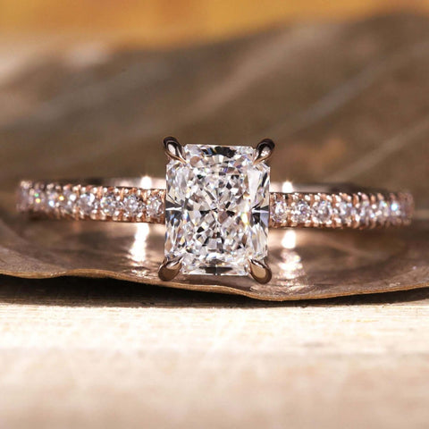 What is an elongated radiant cut diamond?