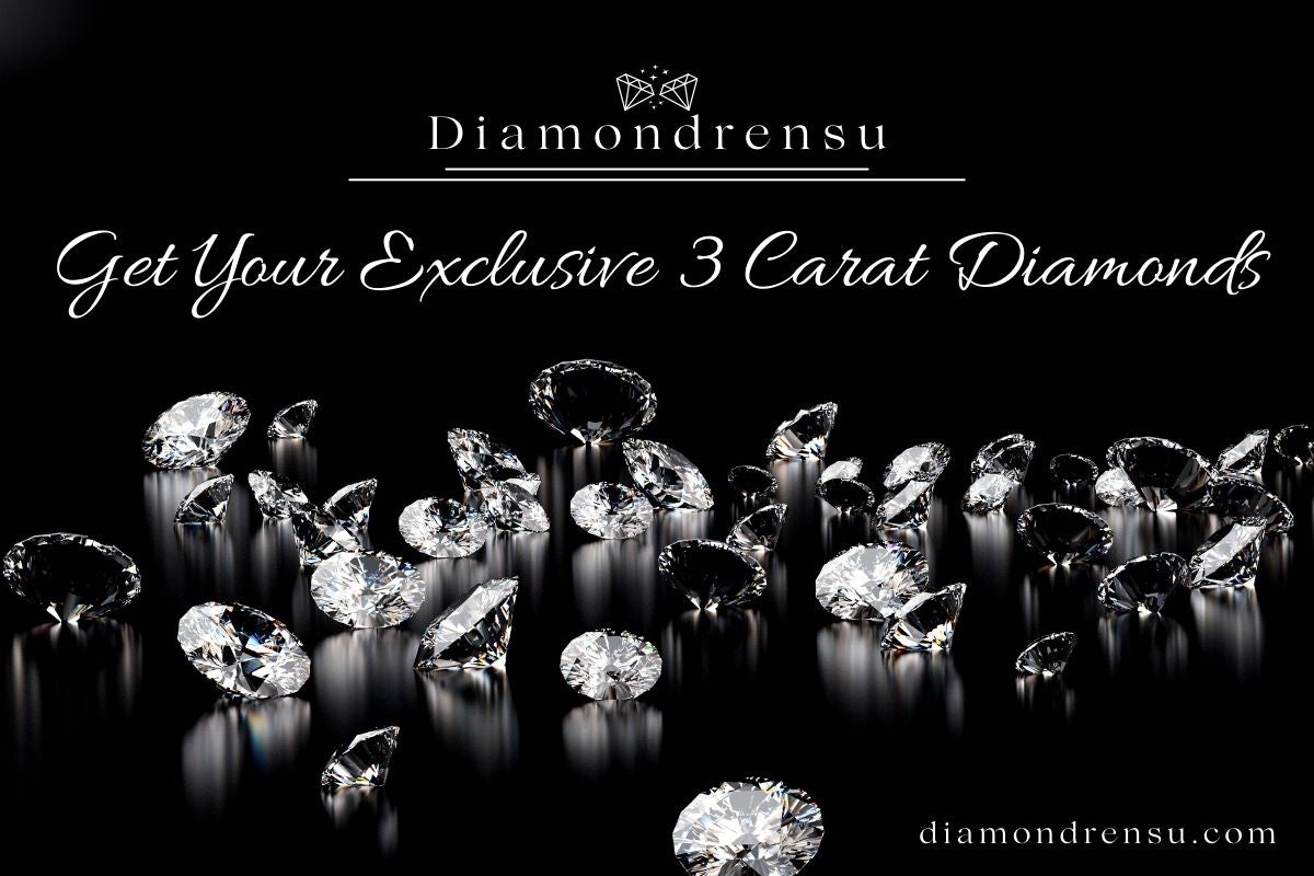 3 Carat Diamonds for sale