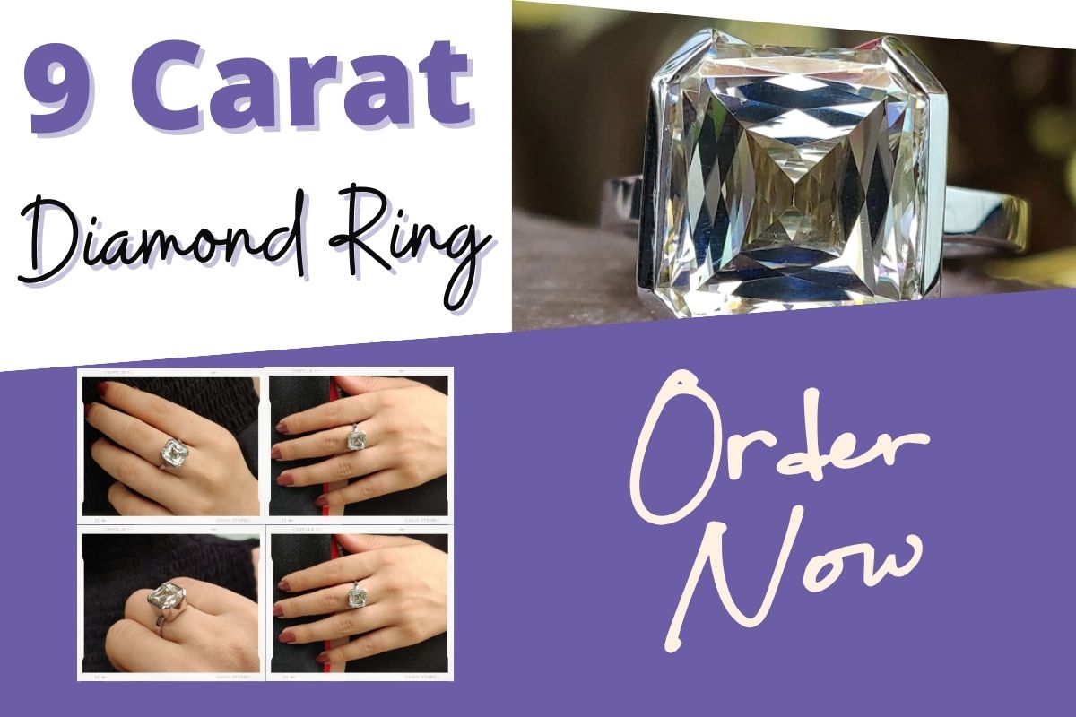 9 carat diamond ring sale