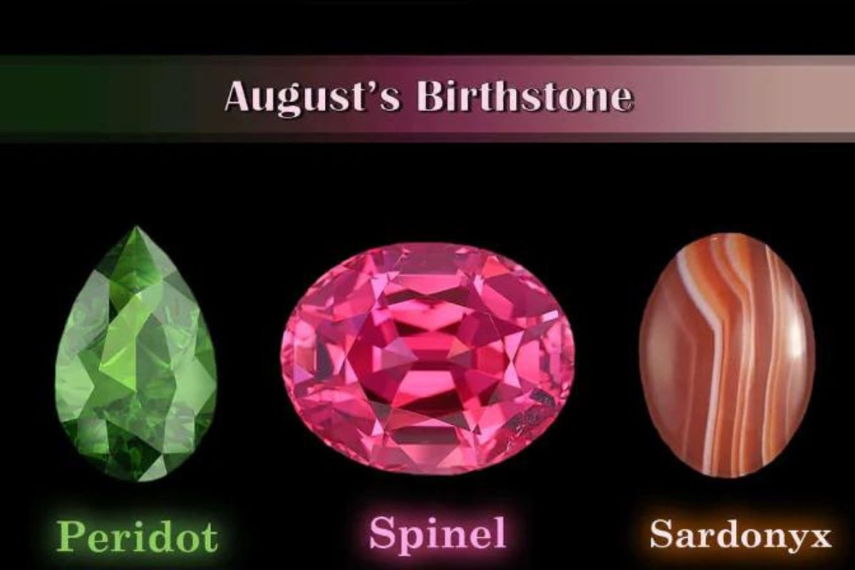 August's Birthstones