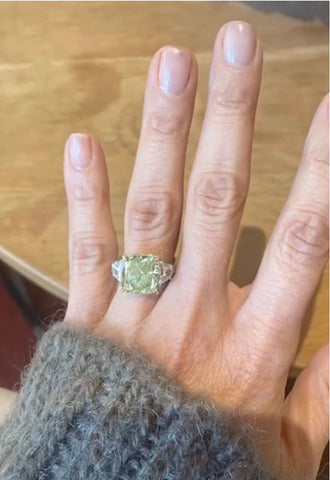 Jennifer Lopez Engagement Ring From Ben Affleck