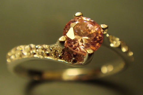 Cubic Zirconia Engagement Ring