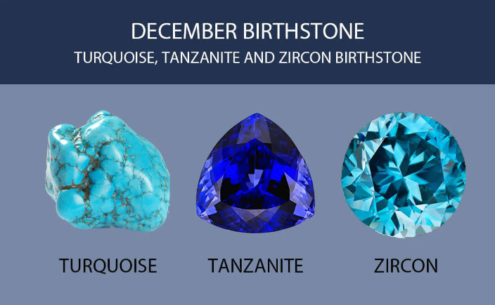 December's Birthstones