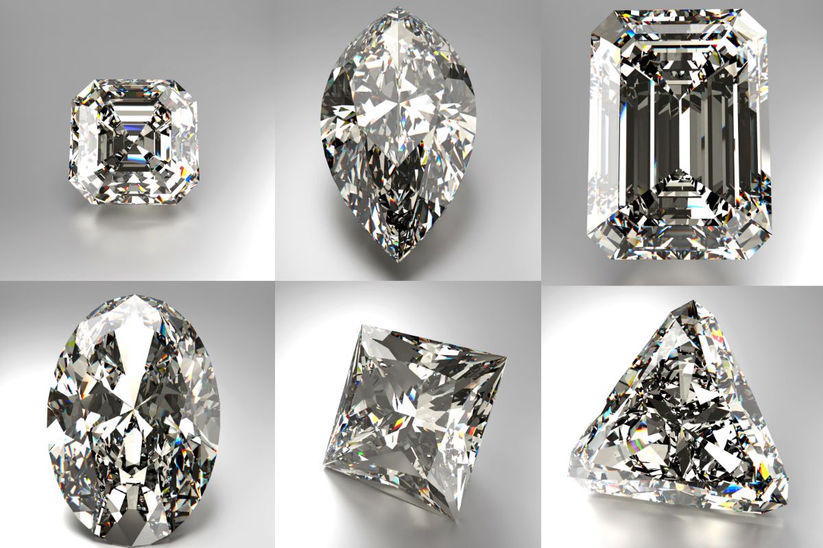 Different diamond shapes explained