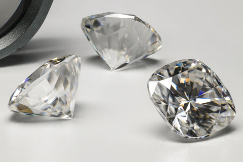Different shapes of Moissanite diamond