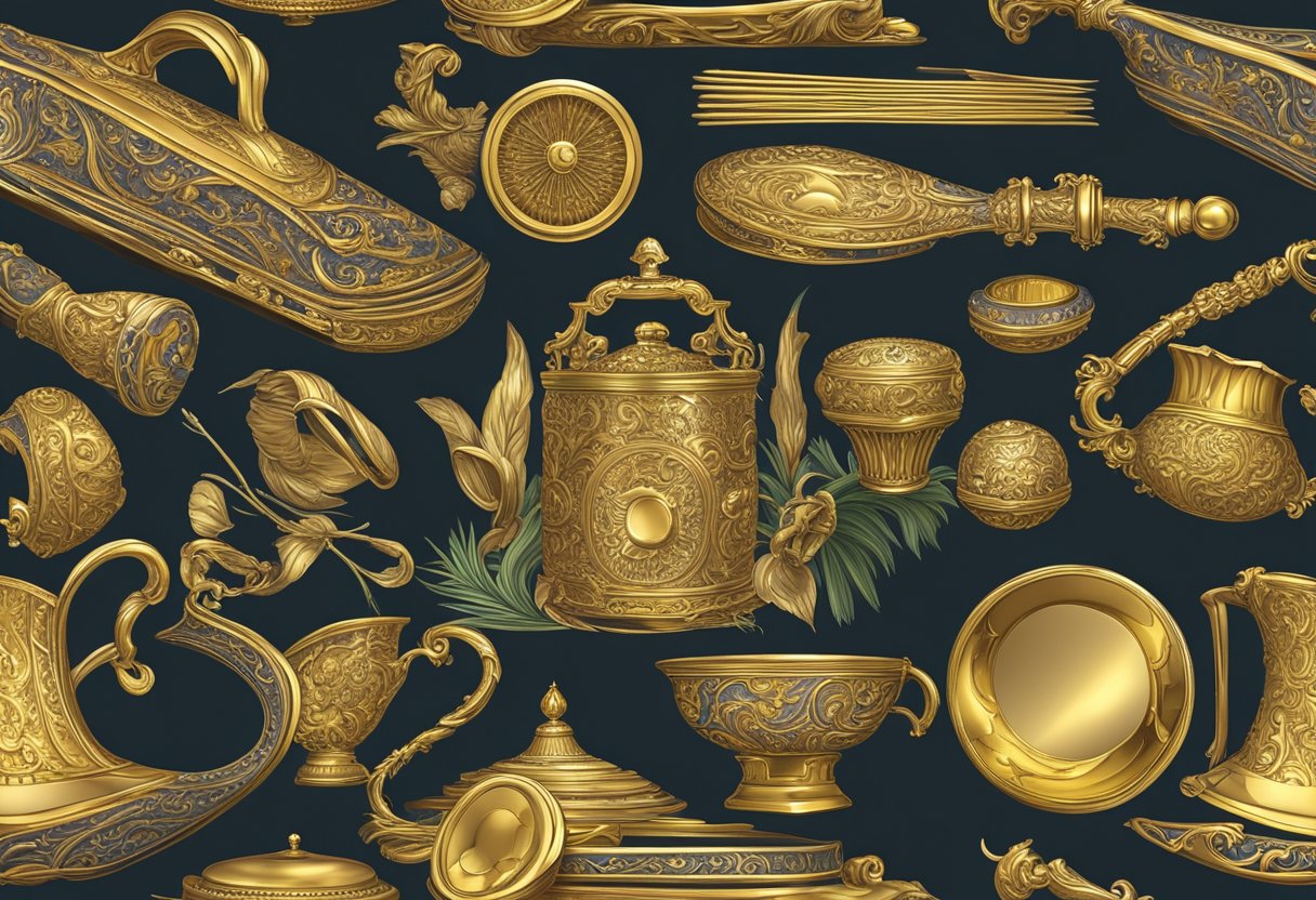 Gold-Plated Jewelry and old things