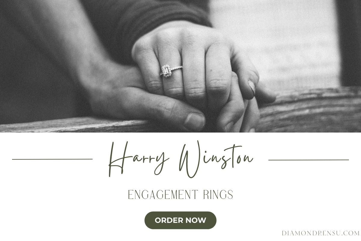 Harry Winston Engagement Ring on sale