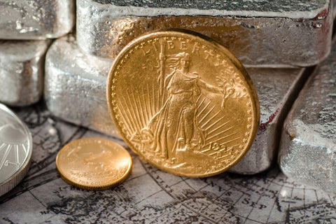 Historic gold coins