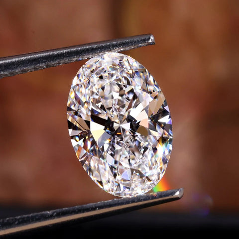 IGI Certified Oval Lab Grown Diamond, Loose Diamond For Ring