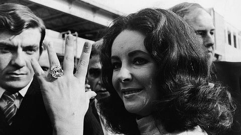 Liz Taylor Engagement Ring by Richard Burton