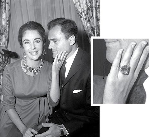 Liz Taylor Engagement Ring By Mike Todd