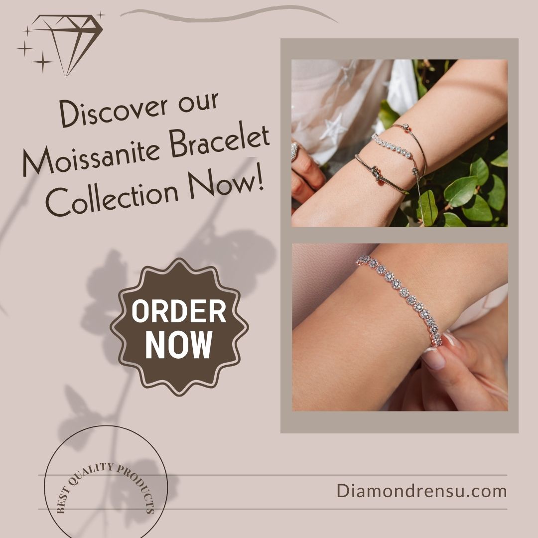 Moissanite Bracelet Collection