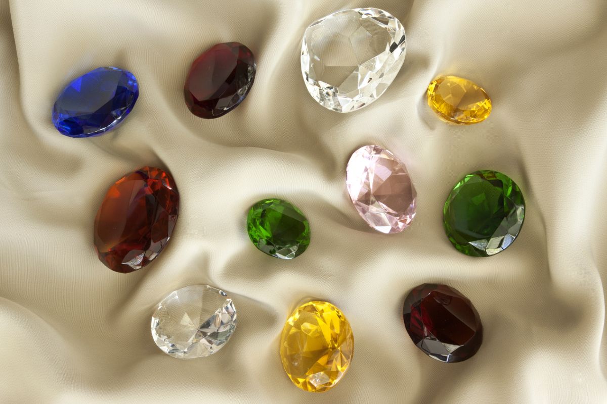 Multiple Lab-Grown Gemstones