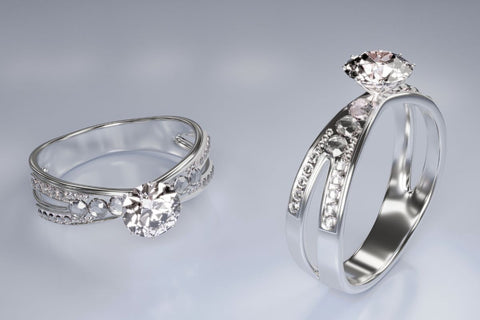 New trends of platinum gold rings