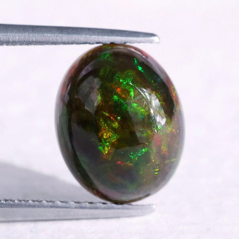 Natural Ethiopian Opal, 1.88 CT Oval Shape October Birthstone for Custom Jewelry