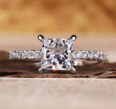 Princess Cut Diamond Ring