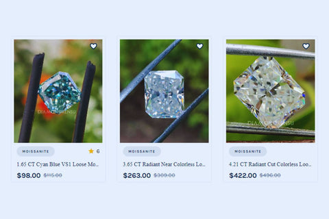 Radiant Cut Diamond For Sale