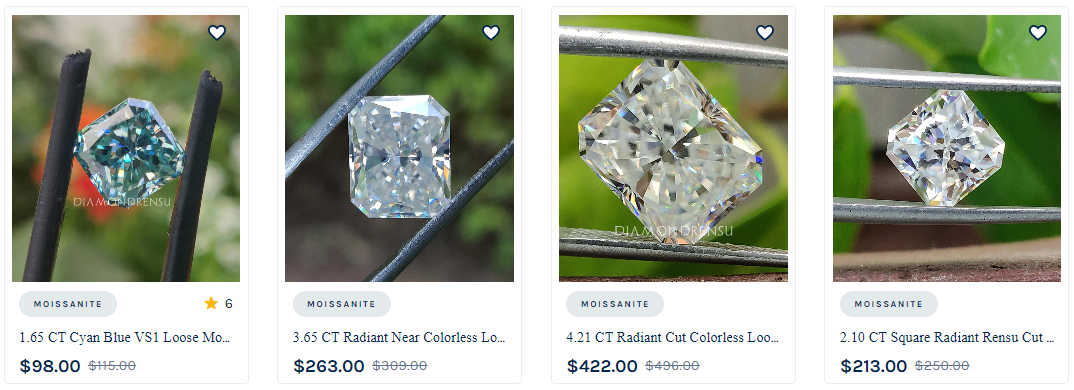 Radiant Cut Diamonds For Sale