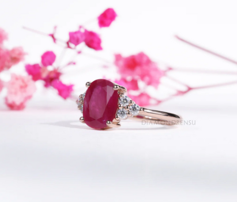 Ruby Diamond Ring