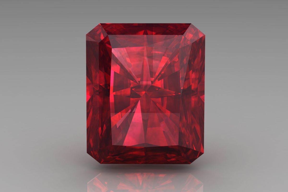 Ruby gemstone