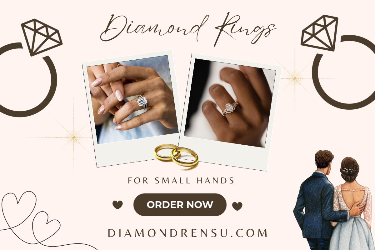 Sale on diamond rings for small hands
