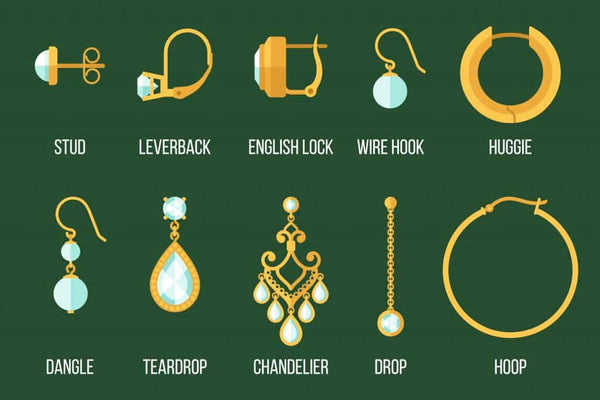 Variety of Earrings