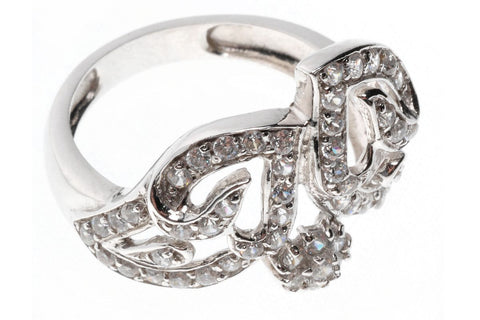 White Gold and Diamond Ring