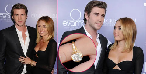 Celebrity's Promise Engagement Ring