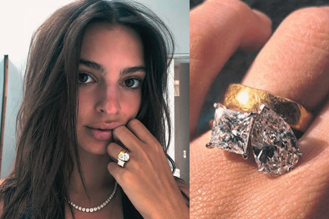 Emma ratajkowski and her ring