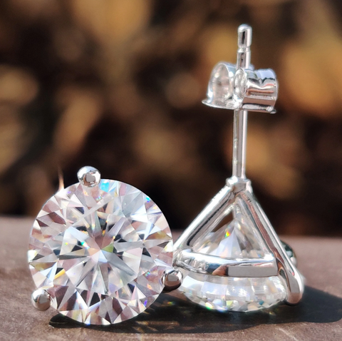 martini style earrings