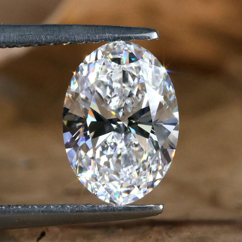 1.50 CT Oval Cut Diamond, Loose Lab Grown Diamond for Engagement Ring