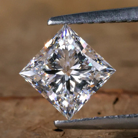 Princess Cut Diamond, Loose 1 carat Princess Cut Lab Grown Diamond