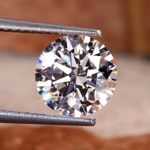 round cut lab grown diamonds