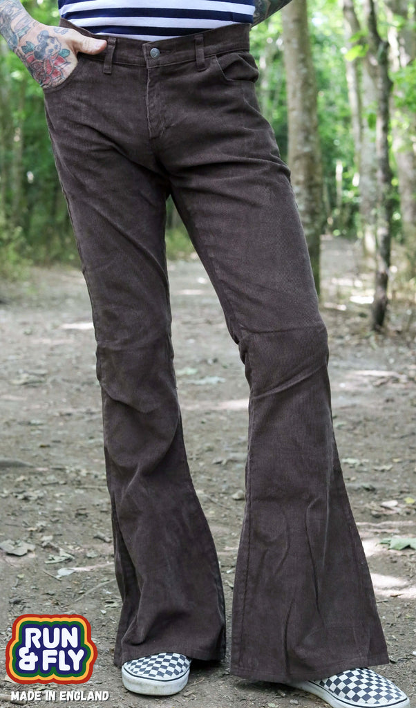 Unisex Stonewashed Bellbottom Flares Leg High Waisted Jeans – Run and Fly