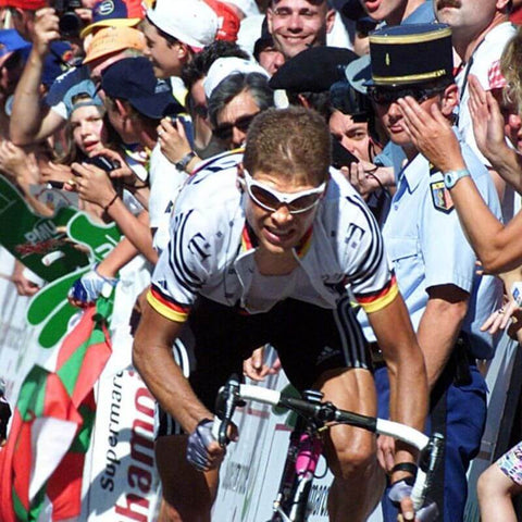 Meilleur cycliste allemand Jan Ullrich