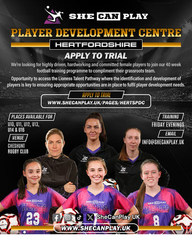 HERTFORDSHIRE GIRLS FOOTBALL TRIALS