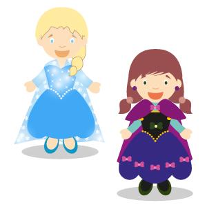 Frozen Party am Kindergeburtstag feiern mit Anna und Elsa
