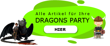 Drachenzähmen leicht gemacht Motto Party am Kindergeburtstag Dragons Geburtstag