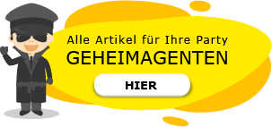 Geheimagenten Geburtstag Agenten FBI Motto Party am Kindergeburtstg