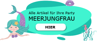 Meerjungfrauen Motto Party am Kindergeburtstag