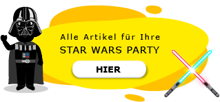 Star Wars Motto Party am Kindergeburtstag Darth Vader Stormtrooper Jedi Ritter