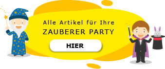 Zauberer Motto Party am Kindergeburtstag