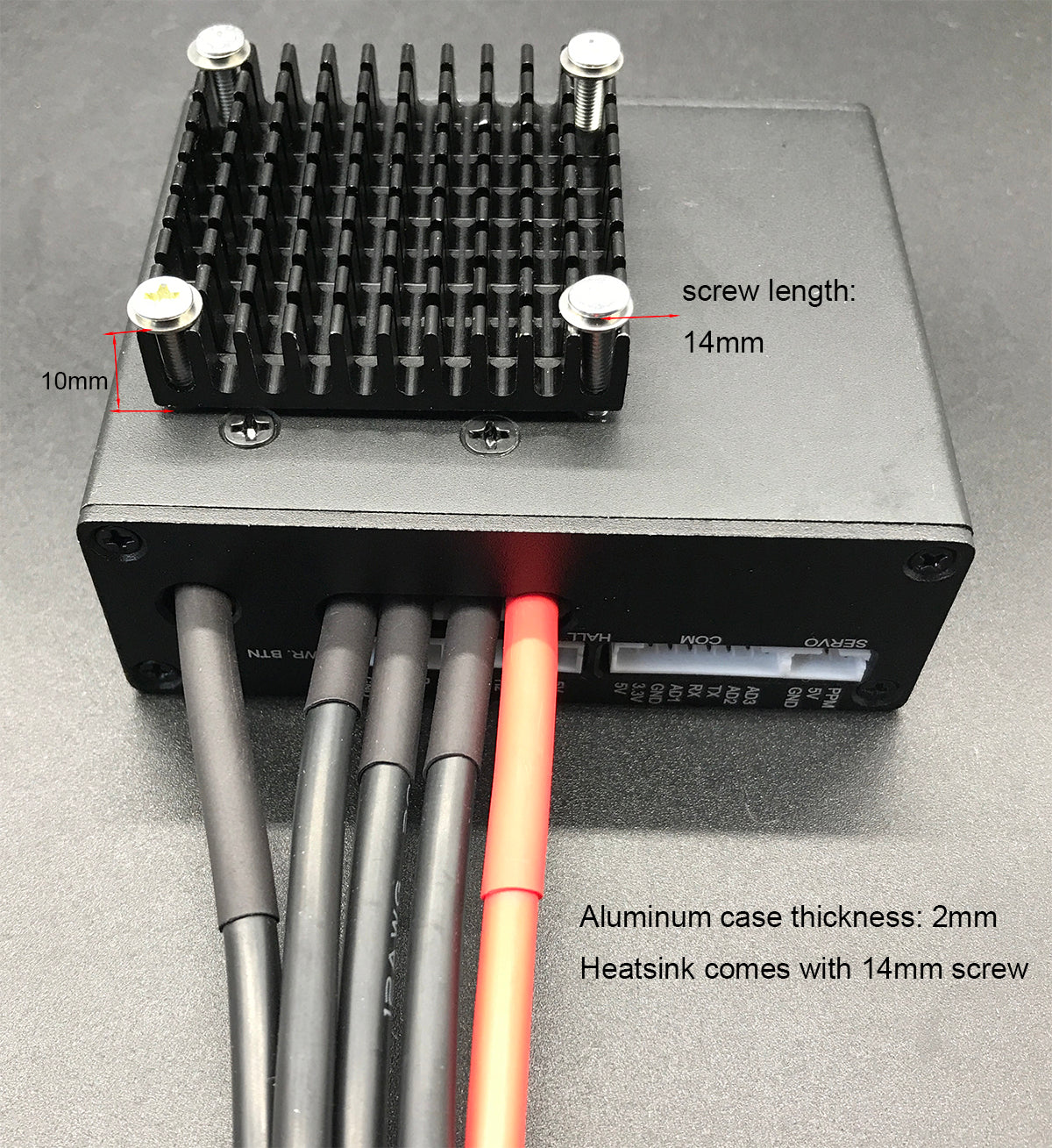 Single ubox 100v 100A controller lock with heatsink