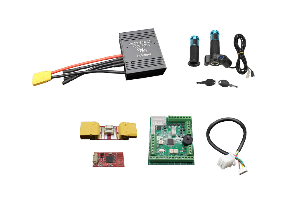 Escooter | ebike Pack1: Dual Ubox V2 75V 200A controller and other 