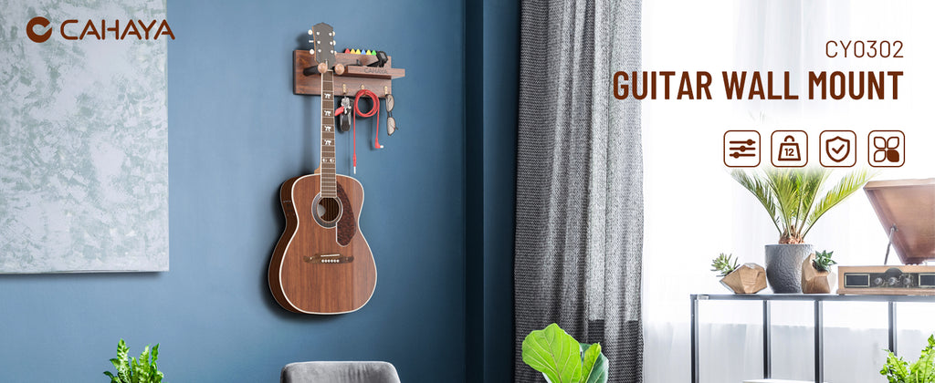 U-Shaped Guitar Wall Mount Hanger CY0297 – Cahayamusic