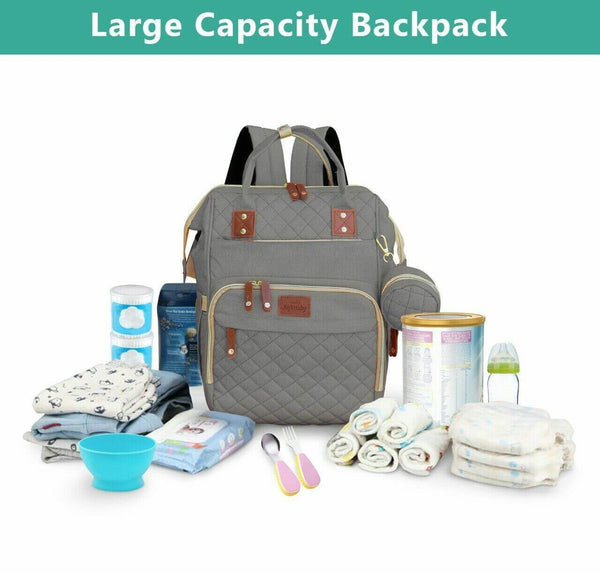 Foldbale Diaper Bag Baby Bed Portable Bassinet Crib Backpack Travel/Sleep