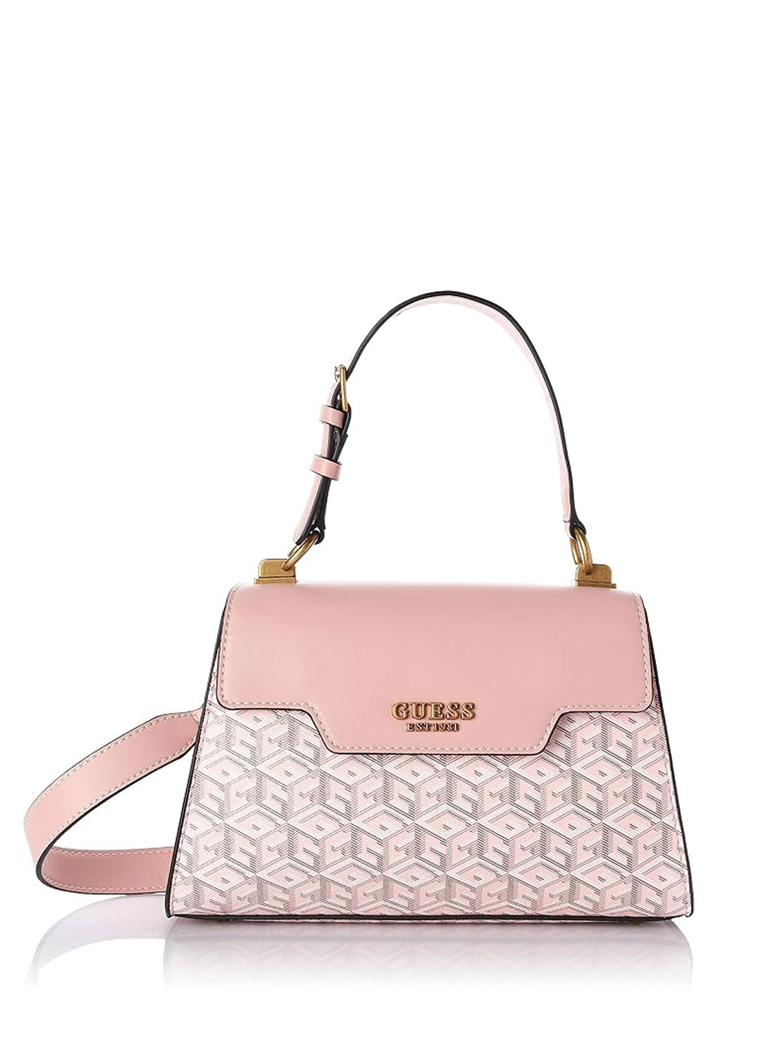 Guess Noelle La Femme Crossbody Purse - Women's Bags in Pale Rose