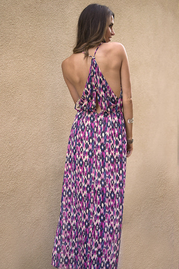 Karma Maxi in Royal Fuschia l By Lace & Whiskey | Lace & Whiskey ...