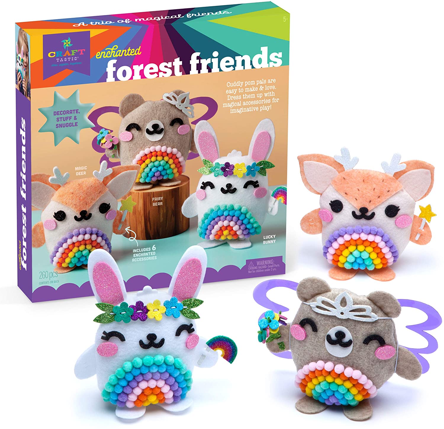 Enchanted Friends Pom Pom Kit – Dally's Toy Store