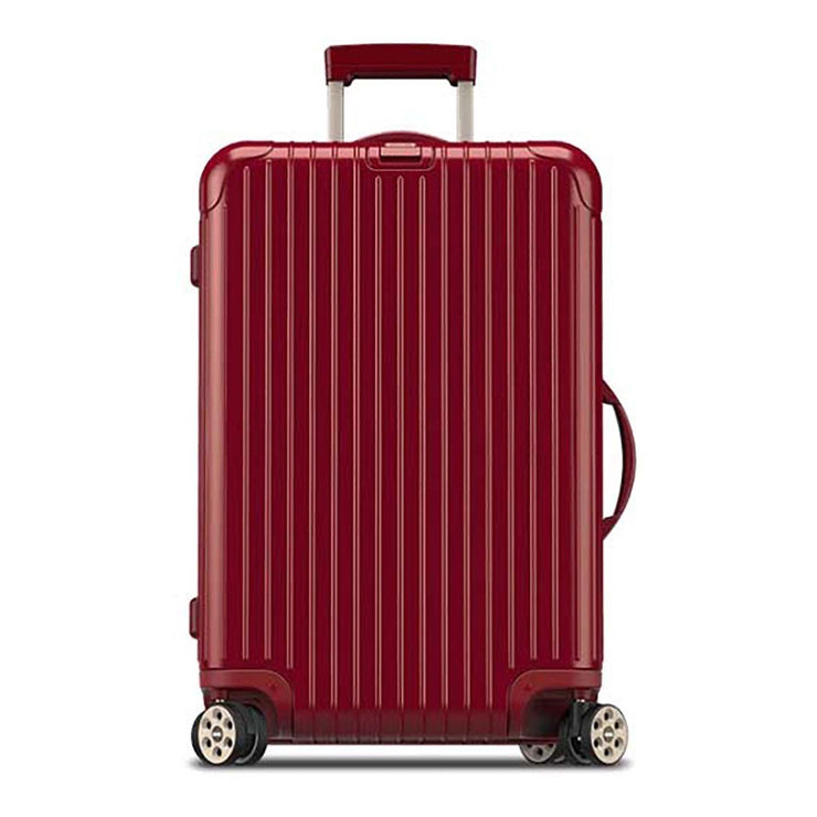 red rimowa luggage